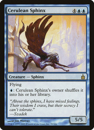 Cerulean Sphinx [Ravnica: City of Guilds]