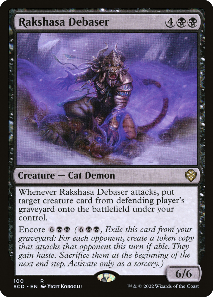 Rakshasa Debaser [Starter Commander Decks]