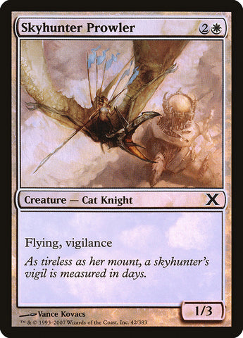 Skyhunter Prowler (Premium Foil) [Tenth Edition]