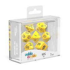 Oakie Doakie - Dice - Solid Yellow (RPG)