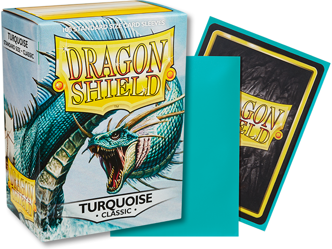 Dragon Shield - Sleeves - Classic Turquoise