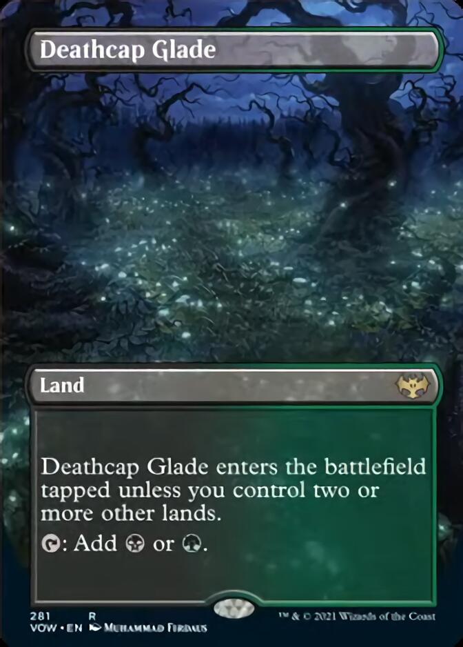 Deathcap Glade (Borderless) [Innistrad: Crimson Vow]