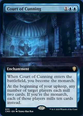 Court of Cunning (Extended Art) [Commander Legends]