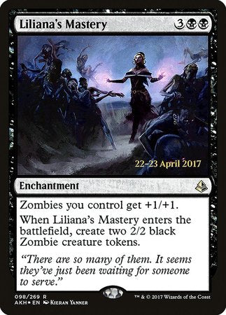 Liliana's Mastery [Amonkhet Promos]