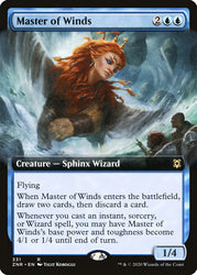 Master of Winds (Extended Art) [Zendikar Rising]