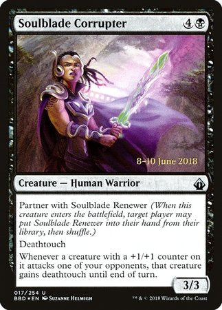 Soulblade Corrupter [Battlebond Promos]