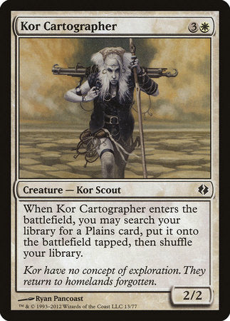 Kor Cartographer [Duel Decks: Venser vs. Koth]