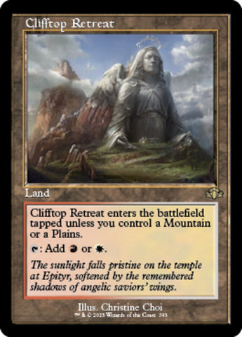 Clifftop Retreat (Retro) [Dominaria Remastered]