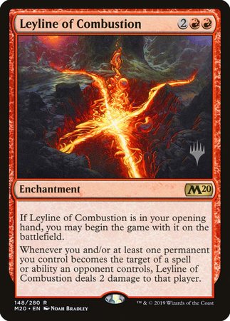 Leyline of Combustion [Core Set 2020 Promos]