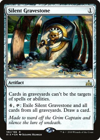 Silent Gravestone [Rivals of Ixalan Promos]