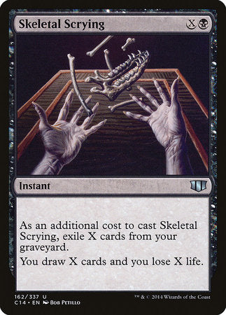 Skeletal Scrying [Commander 2014]