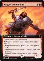 Kargan Intimidator (Extended Art) [Zendikar Rising]