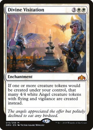 Divine Visitation [Guilds of Ravnica Promos]