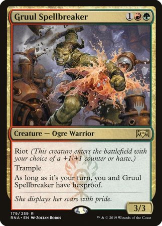 Gruul Spellbreaker [Ravnica Allegiance Promos]