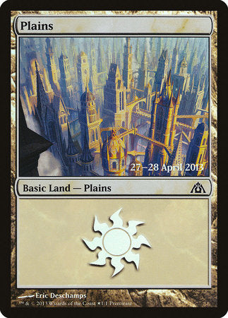 Plains (Dragon's Maze) [Dragon's Maze Promos]