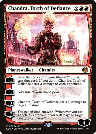 Chandra, Torch of Defiance [Kaladesh Promos]