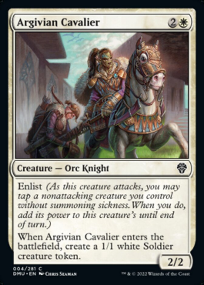 Argivian Cavalier [Dominaria United]