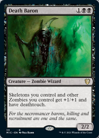 Death Baron [Innistrad: Midnight Hunt Commander]