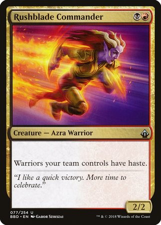 Rushblade Commander [Battlebond]