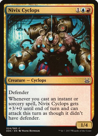 Nivix Cyclops [Duel Decks: Mind vs. Might]