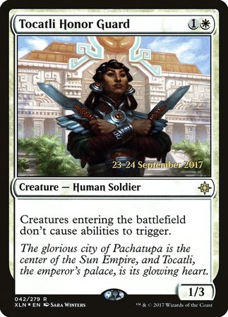 Tocatli Honor Guard [Ixalan Promos]