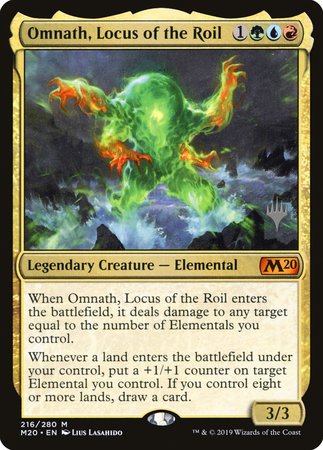 Omnath, Locus of the Roil [Core Set 2020 Promos]