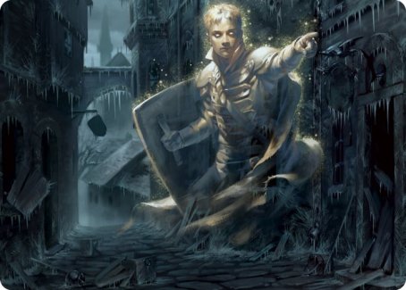 Dennick, Pious Apparition Art Card [Innistrad: Midnight Hunt Art Series]