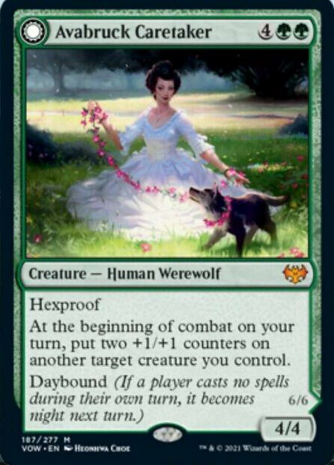 Avabruck Caretaker // Hollowhenge Huntmaster [Innistrad: Crimson Vow]