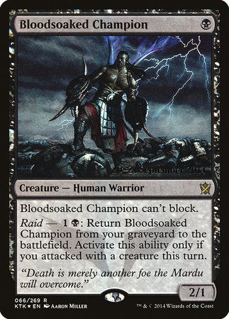 Bloodsoaked Champion [Khans of Tarkir Promos]