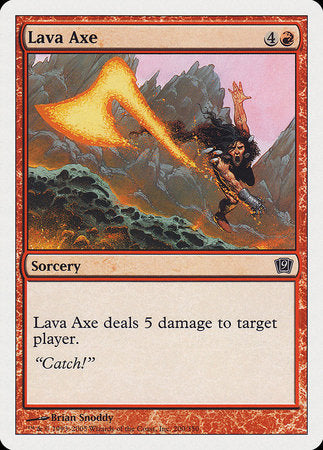 Lava Axe [Ninth Edition]