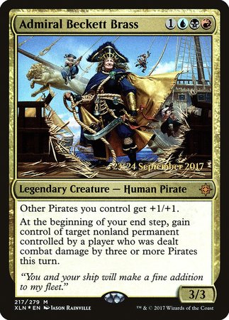 Admiral Beckett Brass [Ixalan Promos]