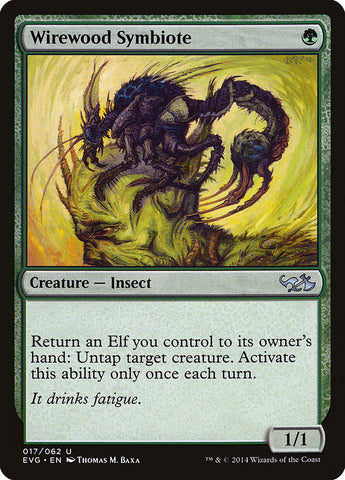 Wirewood Symbiote (Elves vs. Goblins) [Duel Decks Anthology]