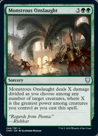 Monstrous Onslaught [Commander Legends]