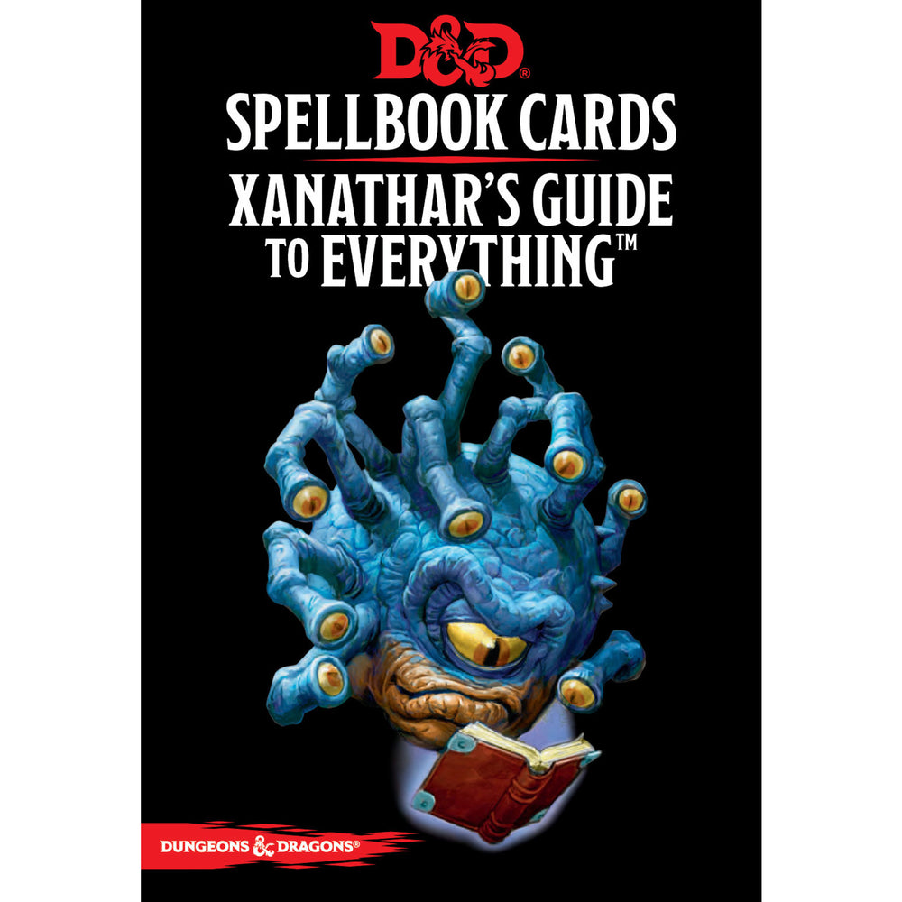 D&D - Spellbook Cards - Xanathar's Guide to Everything