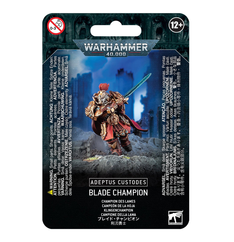 War Hammer 40k - Adeptus Custodes - Blade Champion