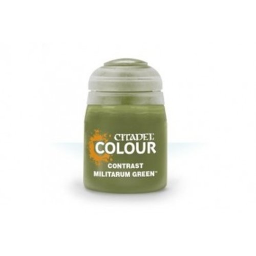 Citadel Paints - CONTRAST: MILITARUM GREEN (18ML)