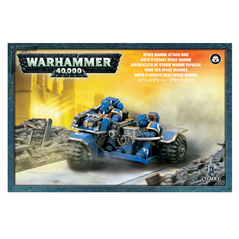 Warhammer 40K - Space Marines - Attack Bike