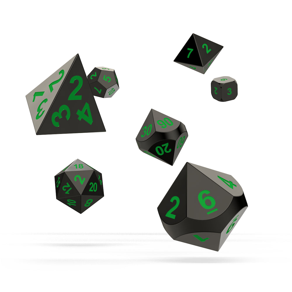 Oakie Doakie Dice Metal Dice - Matrix (7)