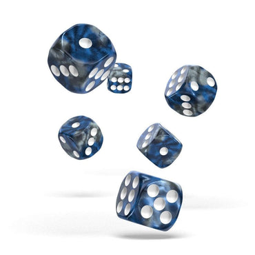 Oakie Doakie Dice - Gemidice Liquid Steel (D6)(12mm)