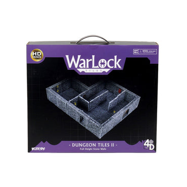 Warlock Tiles - Dungeon Tiles II - Full Height Stone Walls