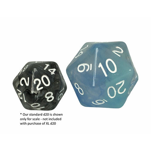 R4I - Dice - XL D20 - Sapphire