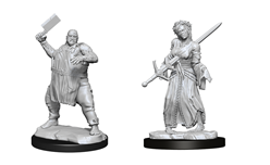 MTG - Minis - Unpainted Magic Miniatures - Ghouls