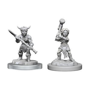 Nolzurs marvlous minatures- Halfling barbarians