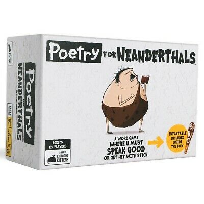 Poetry For Neanderthals