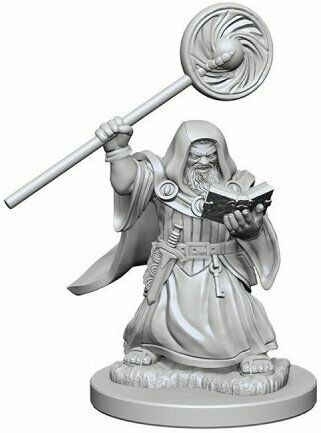 D&D - Minis - Nolzur's Marvelous Miniatures - Dwarf Male Wizard