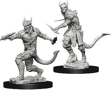 D&D - Minis - Nolzur's Marvelous Miniatures - Tiefling Male Rogue