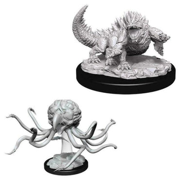 D&D - Minis - Nolzur's Marvelous Miniatures - Basilisk & Grell