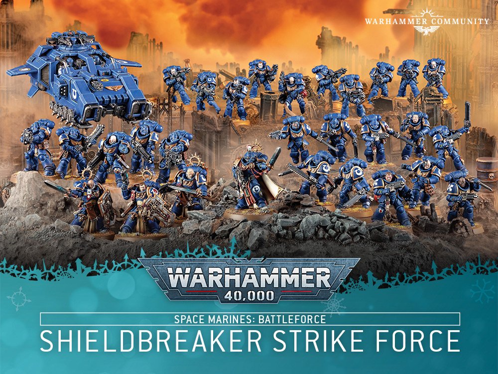 Warhammer 40K - Battleforce - Space Marines: Shieldbreakers Strike Force