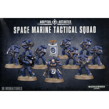 Warhammer 40K - Adeptus Astartes - Space Marines Tactical Squad