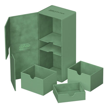 Ultimate Guard - Twin Flip N Tray - Exclusive Pastel Green (266+)